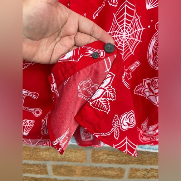 DIXXON Red Graphic Men's Shirt 2XL - Picture 7 of 12